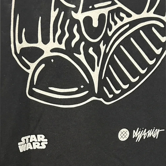 Star Wars/Stance Darth Vader Unisex Black Short Sleeve Shirt Size XXL - Picture 6 of 8